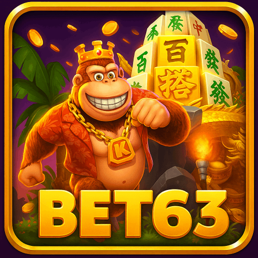 Imagem promocional da BET63 mostrando a plataforma e suas vantagens
